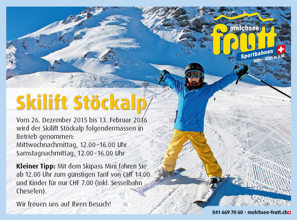 Skilift Stöckalp