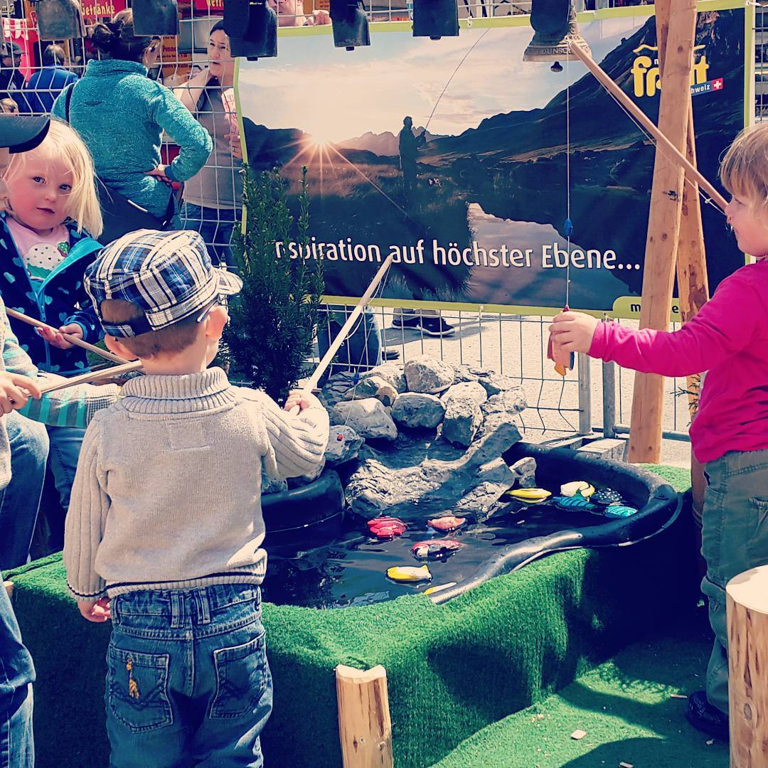 Fischers Fritz fischt frische Fische... Auch bei unserem Stand an der LUGA könnt ihr frische Fische fangen und dabei tolle Preise gewinnen!! :) #fischersfritz #fischen #luga2016 #kommtvorbei #wirfreuenuns #melchseefrutt