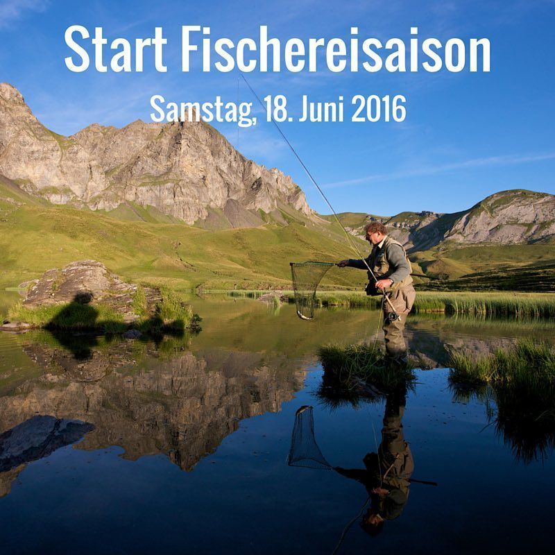 Diesen Samstag, 18. Juni 2016, startet die Fischereisaison auf Melchsee-Frutt! ??
Fischen auf rund 2'000 m ü. M., in den drei kristallklaren Bergseen Melchsee, Tannensee und Blauseeli - wenn das nicht ein kleiner Lichtblick ist... ;) Wir wünschen allen eine tolle Woche. #melchseefrutt #fishing #fishingseason #lake #happy #mountains