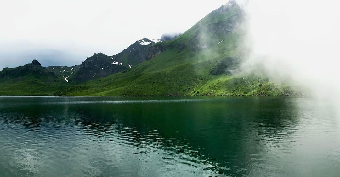 ? #melchseefrutt #melchsee #photography #fog #mountains #awesome #weloveit