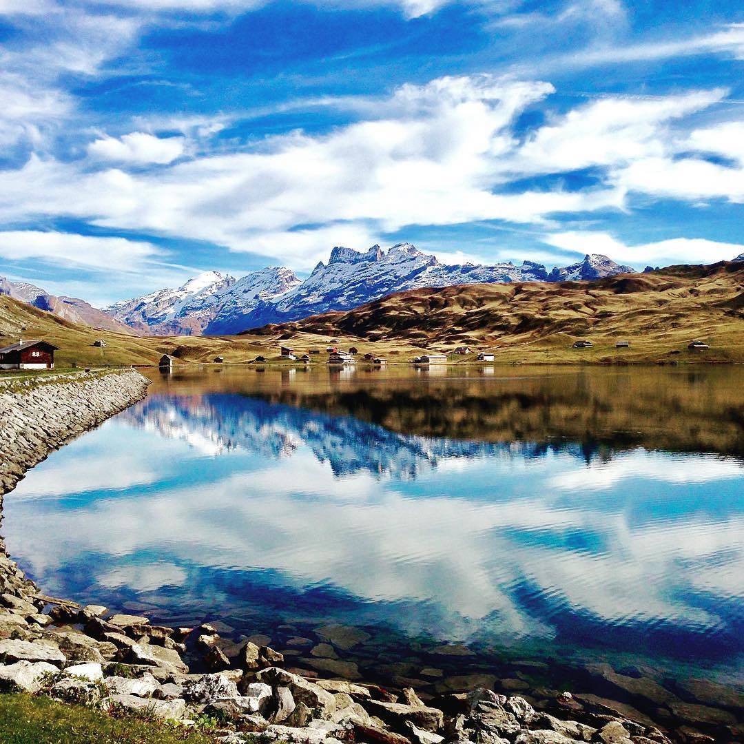 #Repost @vis.say ?
Lake @melchseefrutt #melchseefrutt #switzerland #mountains #travel #inlovewithswitzerland