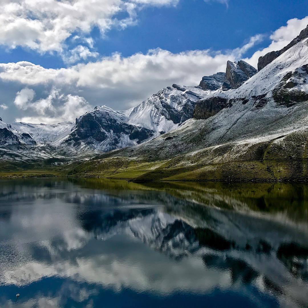#Repost @matthiasmahr
Melchsee-Frutt #frutt #melchseefrutt #schnee #berge