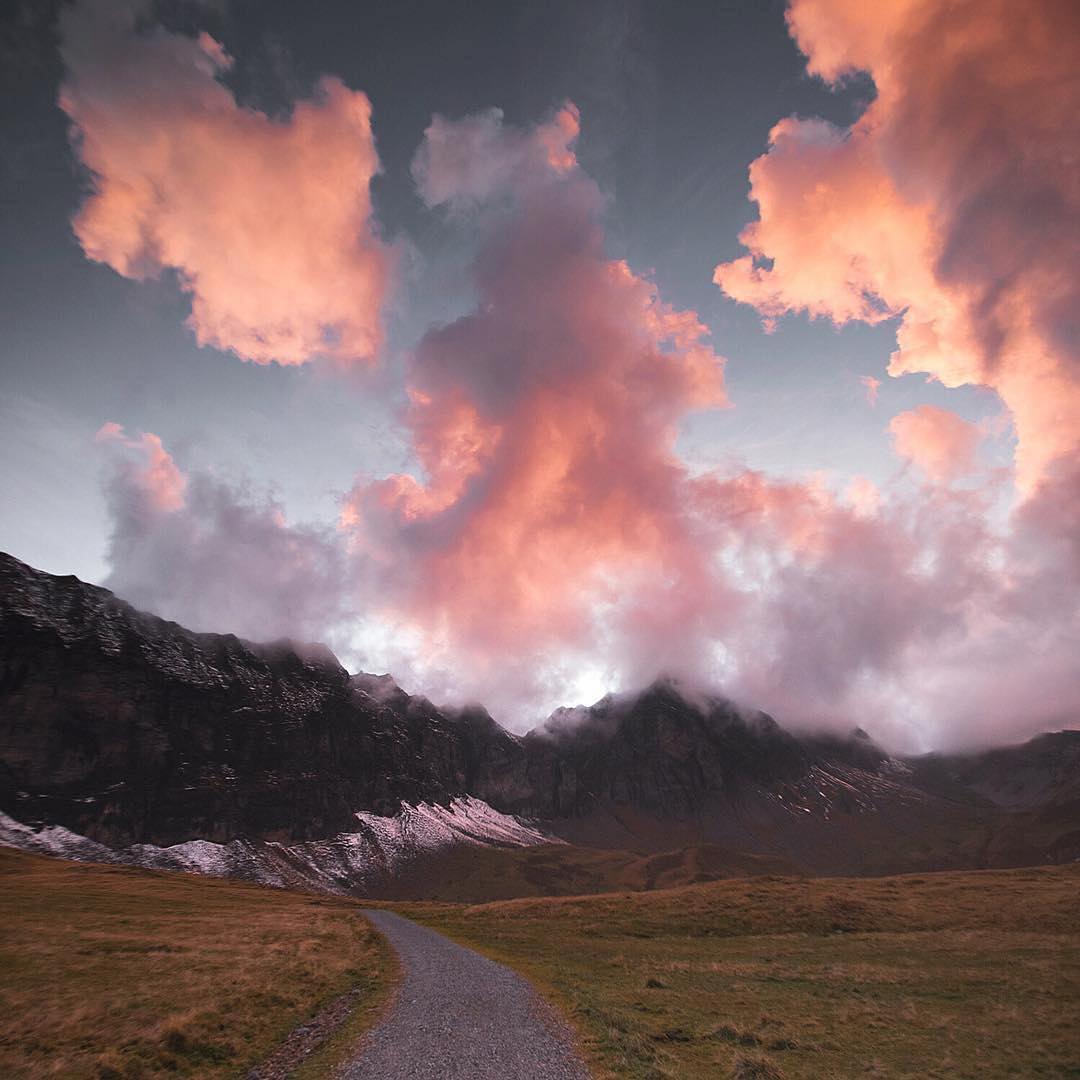 #Repost @myswitzerland
Hi, this is @claireonline again! The sky was on fire yesterday at Melchsee-Frutt. Natures magic on a high altitude… The mountains can never get boring. ?❤️#inLOVEwithSwitzerland #mylucerne #LakeLucerneRegion #melchseefrutt