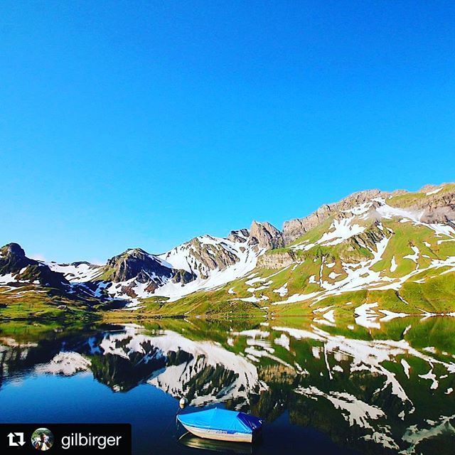 Sommer Saisonstart 16. Juni 2018  #Repost @gilbirger with @get_repost
・・・
#melchseefrutt #reflections #alps #tranquility #nature #beuty #love #photography